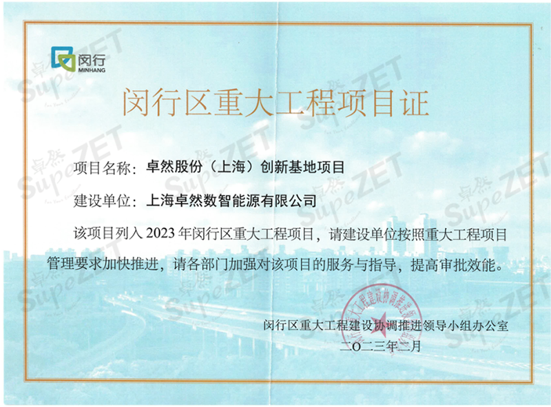 共建未来丨40001百老汇股份（上海）创新基地亮相“2023年闵行区重大工程项目开工仪式”主会。